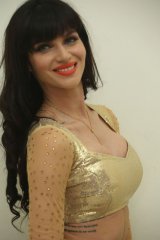 Scarlet Williams at Alludu Seenu Audio Launch